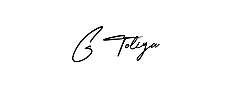 Best and Professional Signature Style for G Toliya. AmerikaSignatureDemo-Regular Best Signature Style Collection. G Toliya signature style 3 images and pictures png