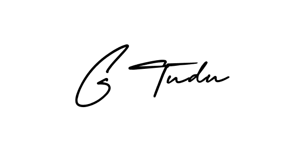 AmerikaSignatureDemo-Regular is a professional signature style that is perfect for those who want to add a touch of class to their signature. It is also a great choice for those who want to make their signature more unique. Get G Tudu name to fancy signature for free. G Tudu signature style 3 images and pictures png