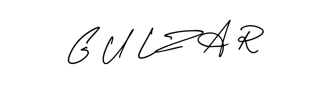 Best and Professional Signature Style for G U L Z A R. AmerikaSignatureDemo-Regular Best Signature Style Collection. G U L Z A R signature style 3 images and pictures png