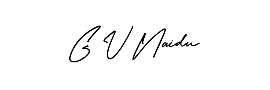 Make a short G V Naidu signature style. Manage your documents anywhere anytime using AmerikaSignatureDemo-Regular. Create and add eSignatures, submit forms, share and send files easily. G V Naidu signature style 3 images and pictures png