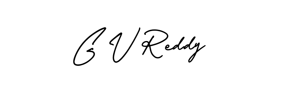 Best and Professional Signature Style for G V Reddy. AmerikaSignatureDemo-Regular Best Signature Style Collection. G V Reddy signature style 3 images and pictures png