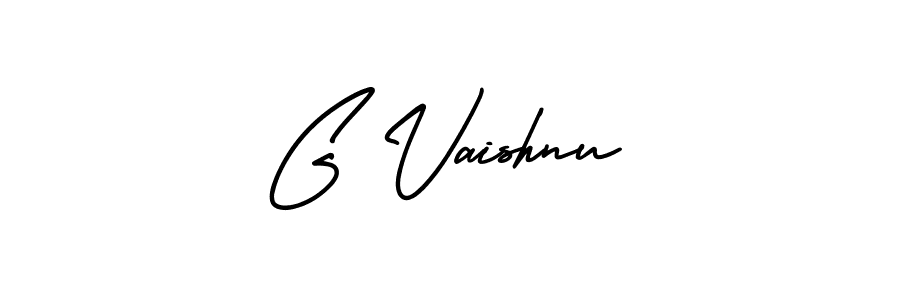 Make a beautiful signature design for name G Vaishnu. Use this online signature maker to create a handwritten signature for free. G Vaishnu signature style 3 images and pictures png