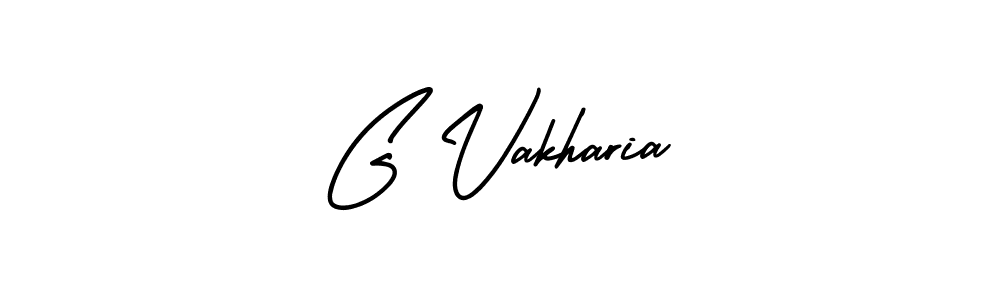 Make a beautiful signature design for name G Vakharia. Use this online signature maker to create a handwritten signature for free. G Vakharia signature style 3 images and pictures png