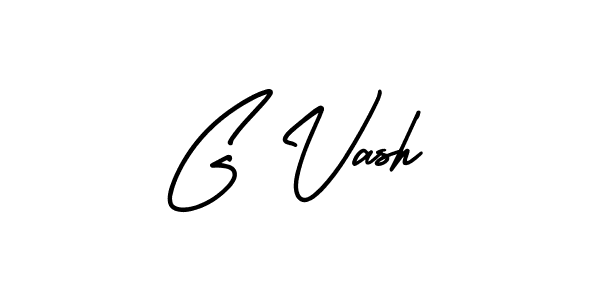 How to Draw G Vash signature style? AmerikaSignatureDemo-Regular is a latest design signature styles for name G Vash. G Vash signature style 3 images and pictures png