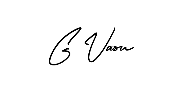 How to make G Vasu signature? AmerikaSignatureDemo-Regular is a professional autograph style. Create handwritten signature for G Vasu name. G Vasu signature style 3 images and pictures png