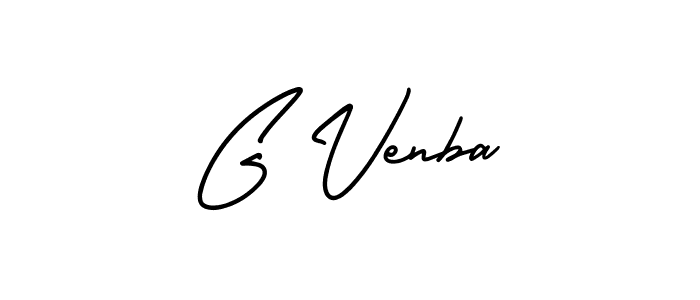 AmerikaSignatureDemo-Regular is a professional signature style that is perfect for those who want to add a touch of class to their signature. It is also a great choice for those who want to make their signature more unique. Get G Venba name to fancy signature for free. G Venba signature style 3 images and pictures png