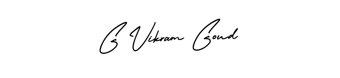 Also we have G Vikram Goud name is the best signature style. Create professional handwritten signature collection using AmerikaSignatureDemo-Regular autograph style. G Vikram Goud signature style 3 images and pictures png