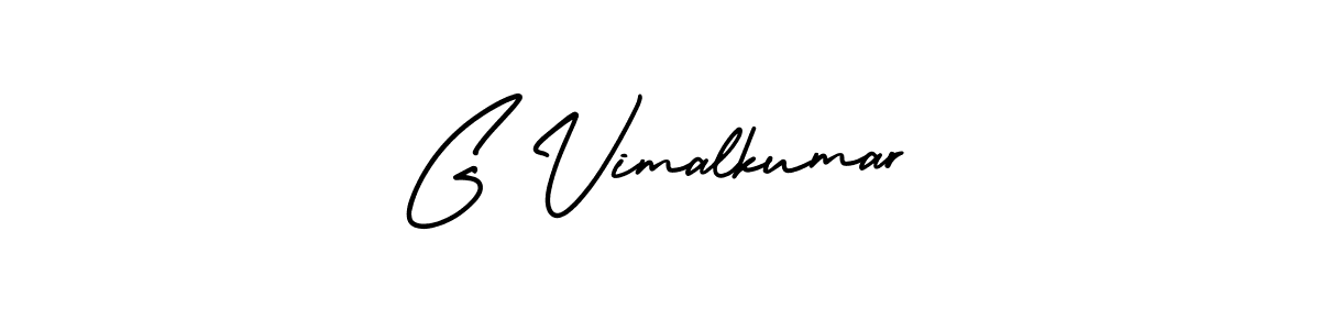 Make a beautiful signature design for name G Vimalkumar. Use this online signature maker to create a handwritten signature for free. G Vimalkumar signature style 3 images and pictures png