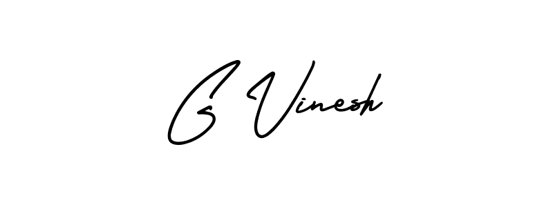 You can use this online signature creator to create a handwritten signature for the name G Vinesh. This is the best online autograph maker. G Vinesh signature style 3 images and pictures png