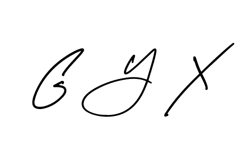 if you are searching for the best signature style for your name G Y X. so please give up your signature search. here we have designed multiple signature styles  using AmerikaSignatureDemo-Regular. G Y X signature style 3 images and pictures png