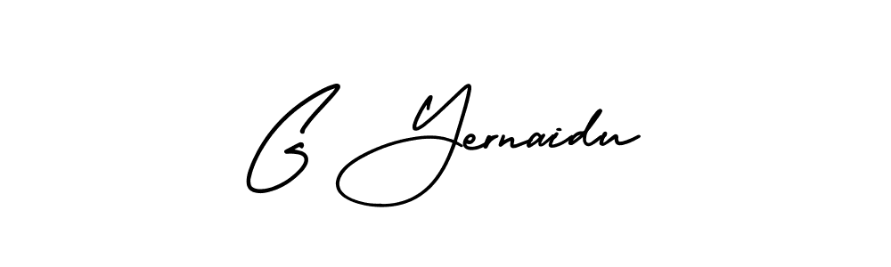 Also You can easily find your signature by using the search form. We will create G Yernaidu name handwritten signature images for you free of cost using AmerikaSignatureDemo-Regular sign style. G Yernaidu signature style 3 images and pictures png