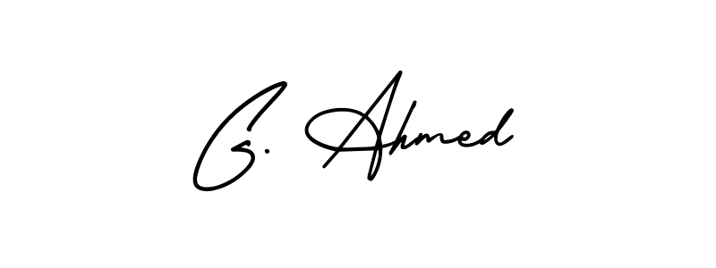 See photos of G. Ahmed official signature by Spectra . Check more albums & portfolios. Read reviews & check more about AmerikaSignatureDemo-Regular font. G. Ahmed signature style 3 images and pictures png