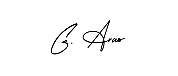 Also we have G. Aras name is the best signature style. Create professional handwritten signature collection using AmerikaSignatureDemo-Regular autograph style. G. Aras signature style 3 images and pictures png