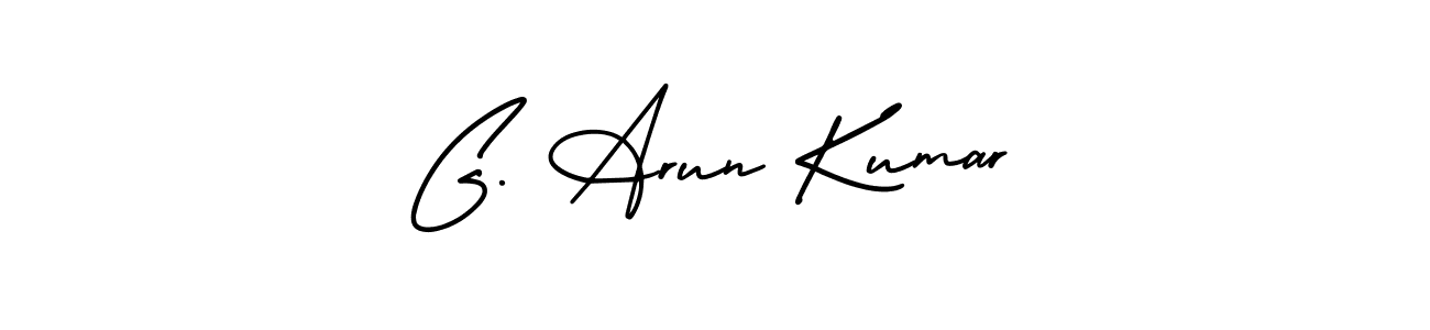 Make a beautiful signature design for name G. Arun Kumar. Use this online signature maker to create a handwritten signature for free. G. Arun Kumar signature style 3 images and pictures png