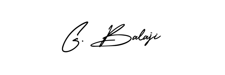 How to make G. Balaji signature? AmerikaSignatureDemo-Regular is a professional autograph style. Create handwritten signature for G. Balaji name. G. Balaji signature style 3 images and pictures png