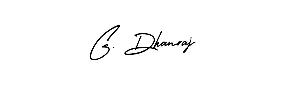 Also You can easily find your signature by using the search form. We will create G. Dhanraj name handwritten signature images for you free of cost using AmerikaSignatureDemo-Regular sign style. G. Dhanraj signature style 3 images and pictures png