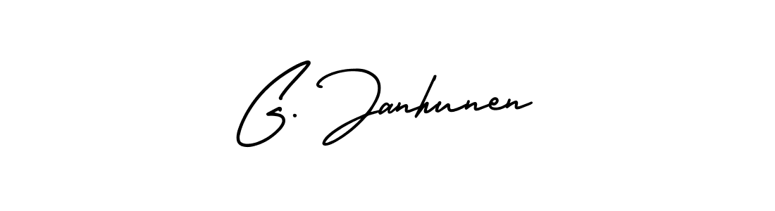 See photos of G. Janhunen official signature by Spectra . Check more albums & portfolios. Read reviews & check more about AmerikaSignatureDemo-Regular font. G. Janhunen signature style 3 images and pictures png
