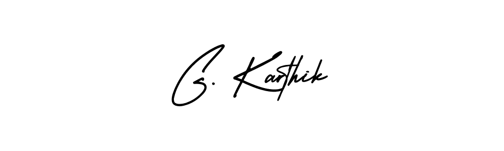 G. Karthik stylish signature style. Best Handwritten Sign (AmerikaSignatureDemo-Regular) for my name. Handwritten Signature Collection Ideas for my name G. Karthik. G. Karthik signature style 3 images and pictures png