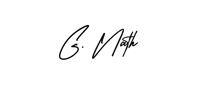 It looks lik you need a new signature style for name G. Nath. Design unique handwritten (AmerikaSignatureDemo-Regular) signature with our free signature maker in just a few clicks. G. Nath signature style 3 images and pictures png