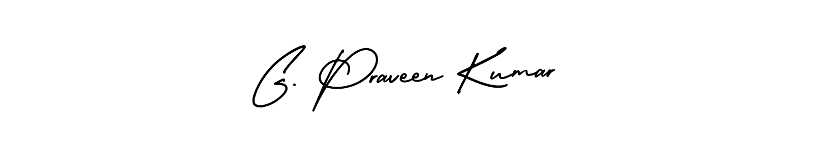 Make a beautiful signature design for name G. Praveen Kumar. Use this online signature maker to create a handwritten signature for free. G. Praveen Kumar signature style 3 images and pictures png