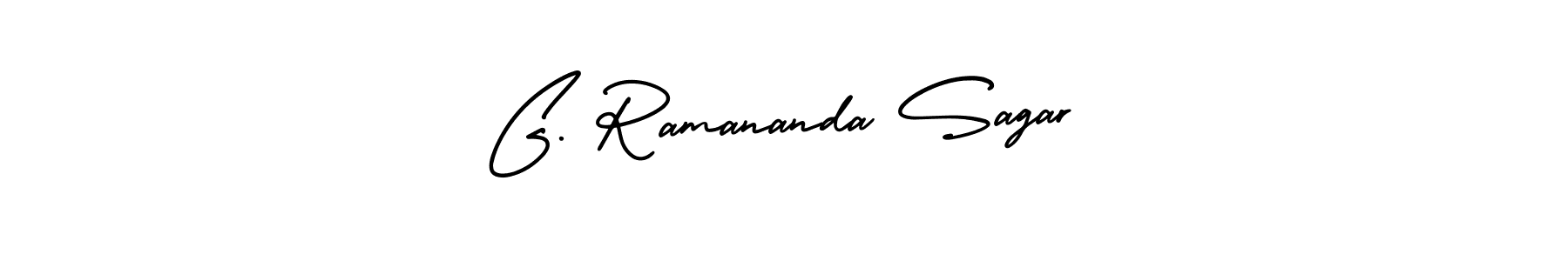 Also we have G. Ramananda Sagar name is the best signature style. Create professional handwritten signature collection using AmerikaSignatureDemo-Regular autograph style. G. Ramananda Sagar signature style 3 images and pictures png