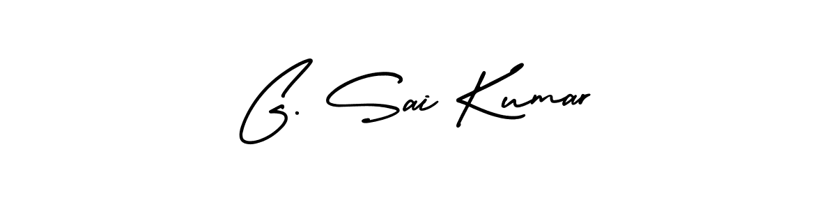 How to make G. Sai Kumar signature? AmerikaSignatureDemo-Regular is a professional autograph style. Create handwritten signature for G. Sai Kumar name. G. Sai Kumar signature style 3 images and pictures png