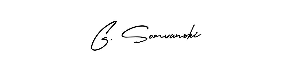 How to Draw G. Somvanshi signature style? AmerikaSignatureDemo-Regular is a latest design signature styles for name G. Somvanshi. G. Somvanshi signature style 3 images and pictures png