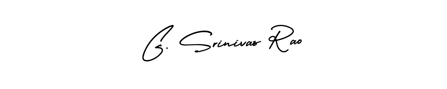 Also You can easily find your signature by using the search form. We will create G. Srinivas Rao name handwritten signature images for you free of cost using AmerikaSignatureDemo-Regular sign style. G. Srinivas Rao signature style 3 images and pictures png