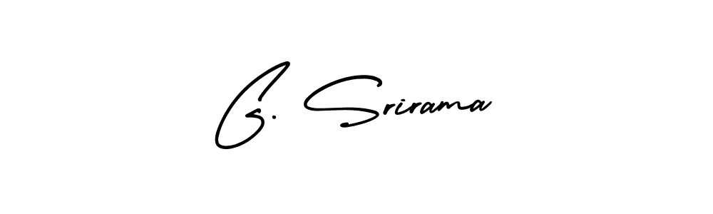 G. Srirama stylish signature style. Best Handwritten Sign (AmerikaSignatureDemo-Regular) for my name. Handwritten Signature Collection Ideas for my name G. Srirama. G. Srirama signature style 3 images and pictures png