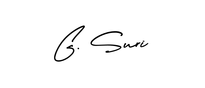 Also we have G. Suri name is the best signature style. Create professional handwritten signature collection using AmerikaSignatureDemo-Regular autograph style. G. Suri signature style 3 images and pictures png