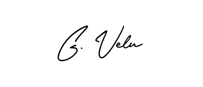 How to Draw G. Velu signature style? AmerikaSignatureDemo-Regular is a latest design signature styles for name G. Velu. G. Velu signature style 3 images and pictures png