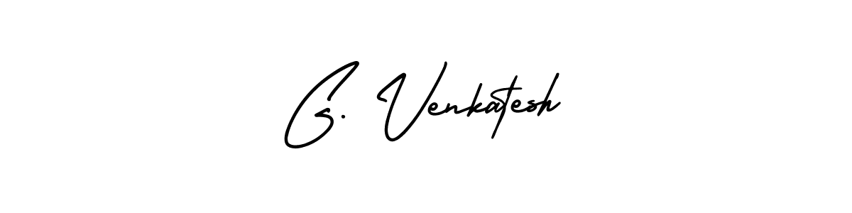 You should practise on your own different ways (AmerikaSignatureDemo-Regular) to write your name (G. Venkatesh) in signature. don't let someone else do it for you. G. Venkatesh signature style 3 images and pictures png
