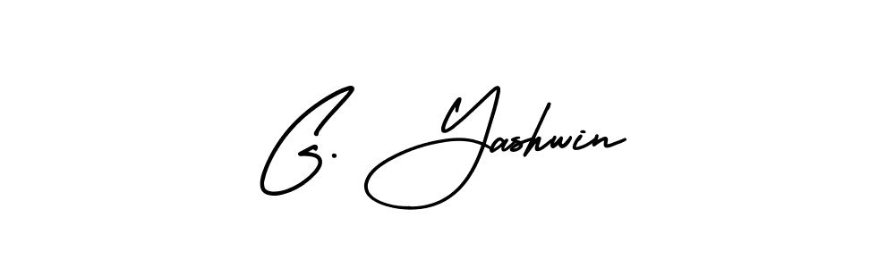 Also You can easily find your signature by using the search form. We will create G. Yashwin name handwritten signature images for you free of cost using AmerikaSignatureDemo-Regular sign style. G. Yashwin signature style 3 images and pictures png