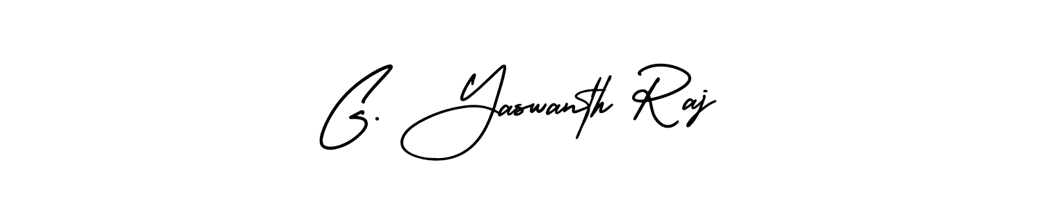 How to make G. Yaswanth Raj signature? AmerikaSignatureDemo-Regular is a professional autograph style. Create handwritten signature for G. Yaswanth Raj name. G. Yaswanth Raj signature style 3 images and pictures png
