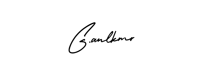 How to make G.anlkmr signature? AmerikaSignatureDemo-Regular is a professional autograph style. Create handwritten signature for G.anlkmr name. G.anlkmr signature style 3 images and pictures png