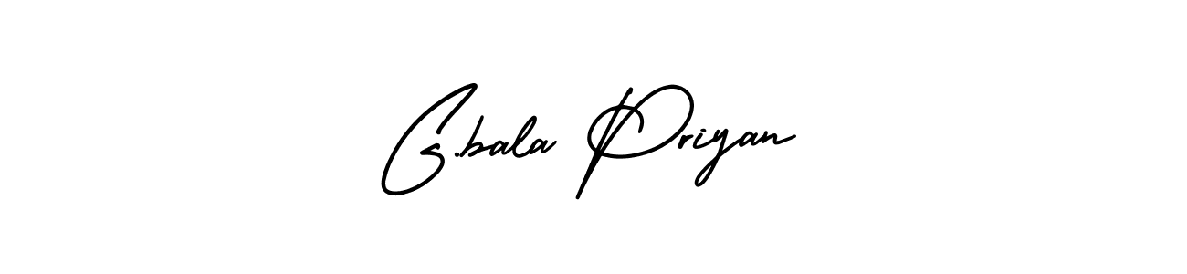 How to make G.bala Priyan signature? AmerikaSignatureDemo-Regular is a professional autograph style. Create handwritten signature for G.bala Priyan name. G.bala Priyan signature style 3 images and pictures png