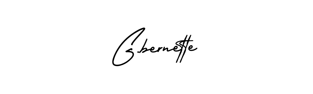 Best and Professional Signature Style for G.bernette. AmerikaSignatureDemo-Regular Best Signature Style Collection. G.bernette signature style 3 images and pictures png