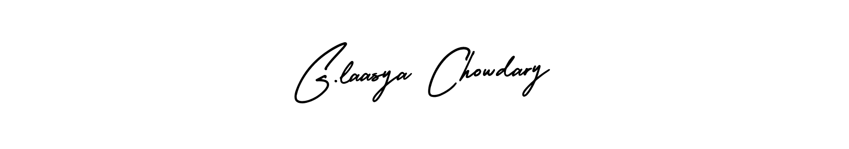 See photos of G.laasya Chowdary official signature by Spectra . Check more albums & portfolios. Read reviews & check more about AmerikaSignatureDemo-Regular font. G.laasya Chowdary signature style 3 images and pictures png