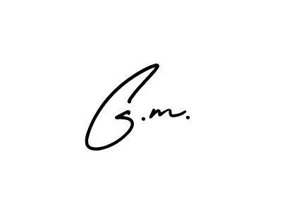 How to make G.m. signature? AmerikaSignatureDemo-Regular is a professional autograph style. Create handwritten signature for G.m. name. G.m. signature style 3 images and pictures png