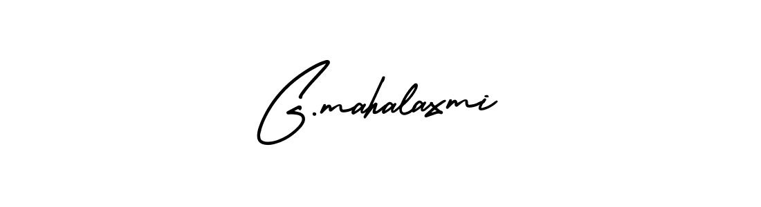 G.mahalaxmi stylish signature style. Best Handwritten Sign (AmerikaSignatureDemo-Regular) for my name. Handwritten Signature Collection Ideas for my name G.mahalaxmi. G.mahalaxmi signature style 3 images and pictures png