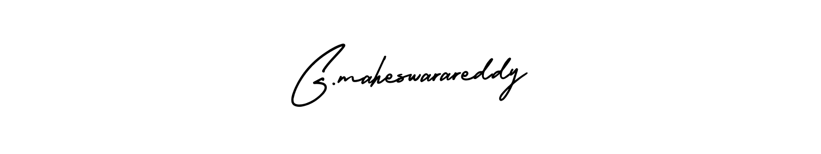 Design your own signature with our free online signature maker. With this signature software, you can create a handwritten (AmerikaSignatureDemo-Regular) signature for name G.maheswarareddy. G.maheswarareddy signature style 3 images and pictures png