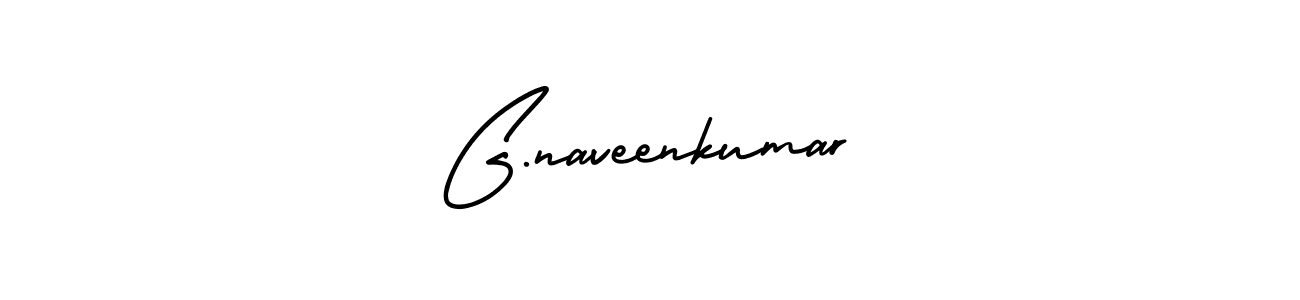 You should practise on your own different ways (AmerikaSignatureDemo-Regular) to write your name (G.naveenkumar) in signature. don't let someone else do it for you. G.naveenkumar signature style 3 images and pictures png