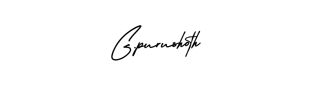 Best and Professional Signature Style for G.purushoth. AmerikaSignatureDemo-Regular Best Signature Style Collection. G.purushoth signature style 3 images and pictures png