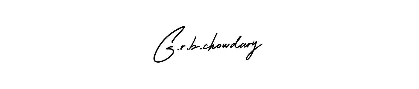 Make a beautiful signature design for name G.r.b.chowdary. Use this online signature maker to create a handwritten signature for free. G.r.b.chowdary signature style 3 images and pictures png