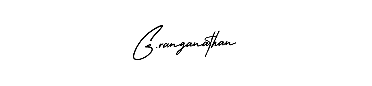 You should practise on your own different ways (AmerikaSignatureDemo-Regular) to write your name (G.ranganathan) in signature. don't let someone else do it for you. G.ranganathan signature style 3 images and pictures png