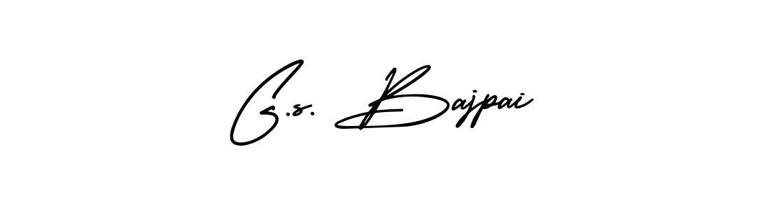 It looks lik you need a new signature style for name G.s. Bajpai. Design unique handwritten (AmerikaSignatureDemo-Regular) signature with our free signature maker in just a few clicks. G.s. Bajpai signature style 3 images and pictures png