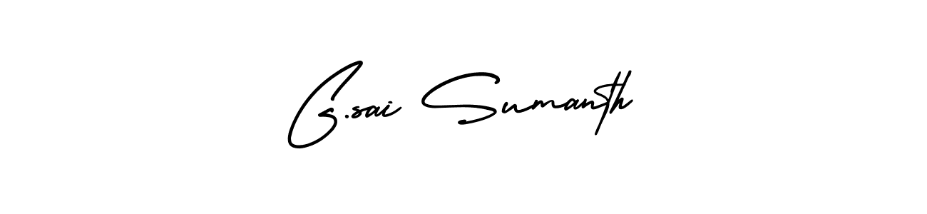 Make a short G.sai Sumanth signature style. Manage your documents anywhere anytime using AmerikaSignatureDemo-Regular. Create and add eSignatures, submit forms, share and send files easily. G.sai Sumanth signature style 3 images and pictures png