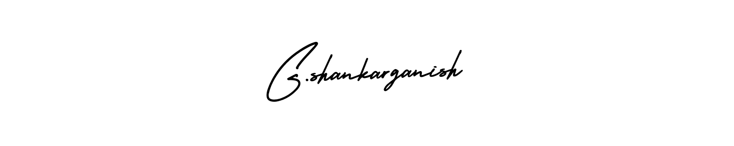 Make a short G.shankarganish signature style. Manage your documents anywhere anytime using AmerikaSignatureDemo-Regular. Create and add eSignatures, submit forms, share and send files easily. G.shankarganish signature style 3 images and pictures png