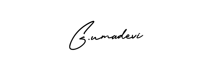 How to Draw G.umadevi signature style? AmerikaSignatureDemo-Regular is a latest design signature styles for name G.umadevi. G.umadevi signature style 3 images and pictures png