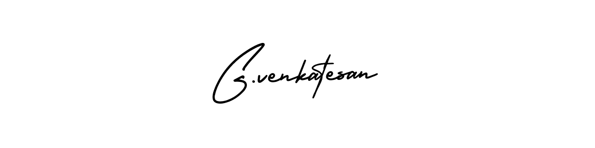 The best way (AmerikaSignatureDemo-Regular) to make a short signature is to pick only two or three words in your name. The name G.venkatesan include a total of six letters. For converting this name. G.venkatesan signature style 3 images and pictures png